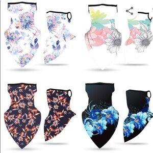 🌸4 NWT NECK GAITER